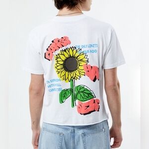 PacSun Express Ya Self Cropped T-Shirt XL - New With Tags